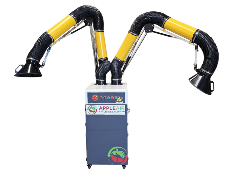 Machine 2 with Arms Master 415 Mobile Welding Fume Extractor